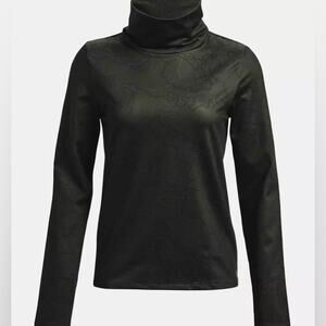 NWT Under Armour Cold Weather
Green Funnel Neck Top‎ Women's
Small (1375832-310)